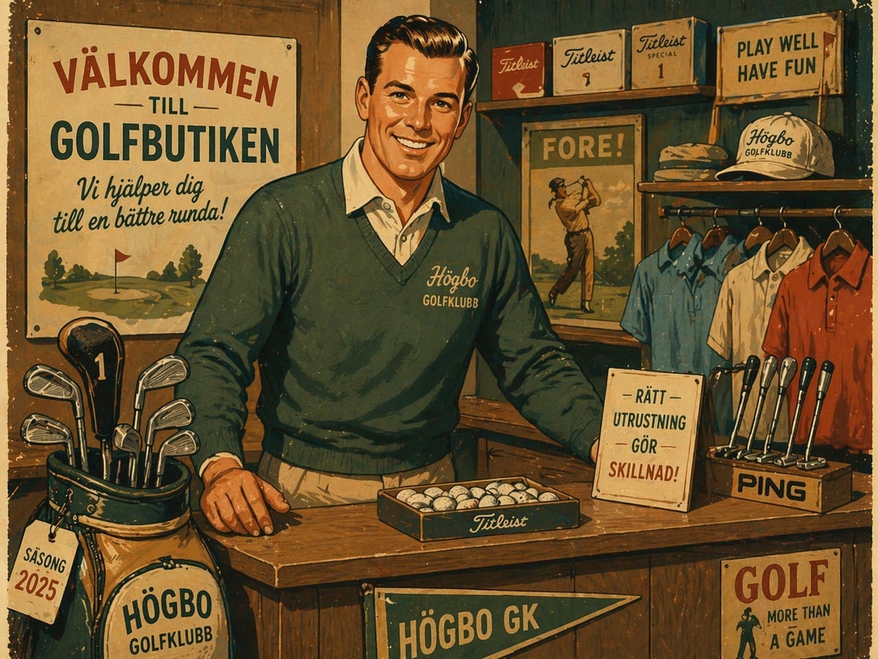 ⛳Extrapersonal i shopen🏌️