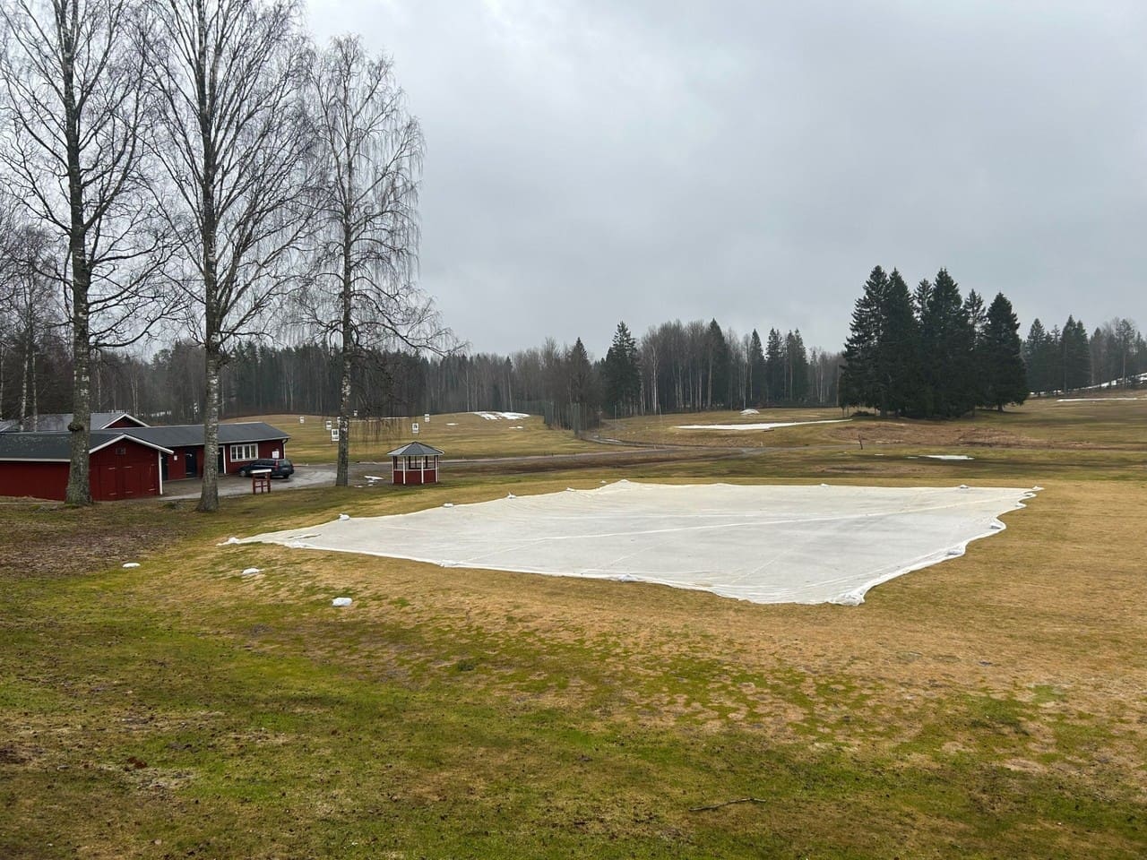 Ett litet dagsläge från banan ⛳🌤️